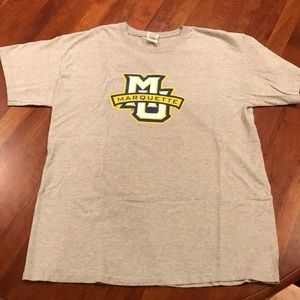 Marquette Gildan Gray Shirt